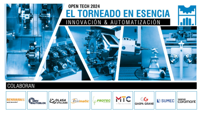 Un “Open Tech” de Maquinser expondrá las últimas tecnologías para el torneado
