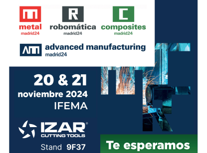 IZAR expone sus novedades industriales en la feria MetalMadrid