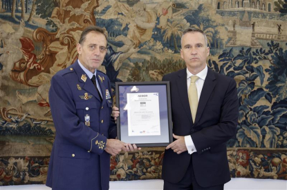 El Ejército del Aire y del Espacio renueva su certificación medioambiental