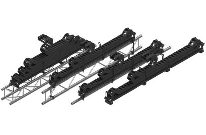 Cadena portacables zigzag ligera y económica