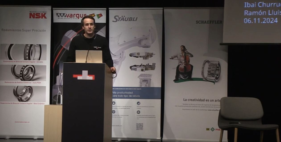 Tecnologías de medición para optimizar de procesos de mecanizado, ponencia de Ibai Churruca de KISTLER en las Jornadas IMHE 50 Aniversario