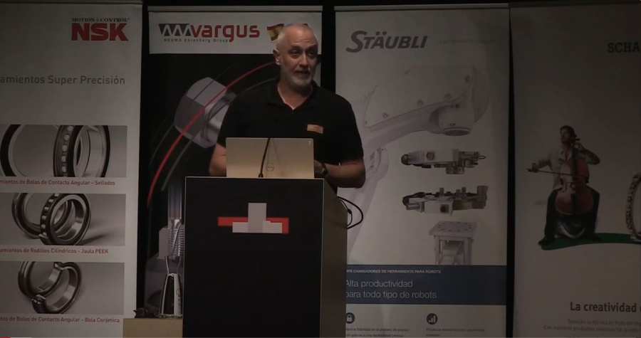 El reto de taladrar titanio con Mikron Tool ponencia de Oriol Gaspá de Gaspá Grané en las Jornadas IMHE 50 Aniversario