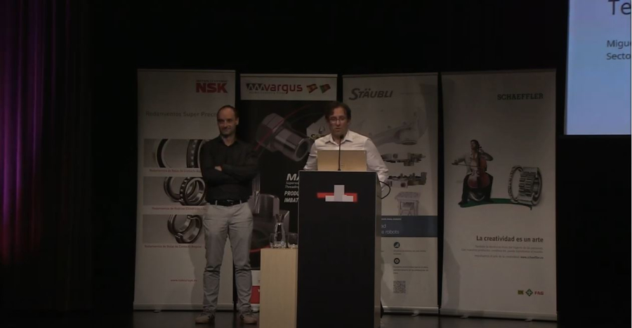 De pioneros en máquina-herramienta a líderes en tecnología del movimiento, ponencia de Miguel Ángel Jiménez y Álvaro Unanue de SCHAEFFLER en las Jornadas  IMHE 50 Aniversario