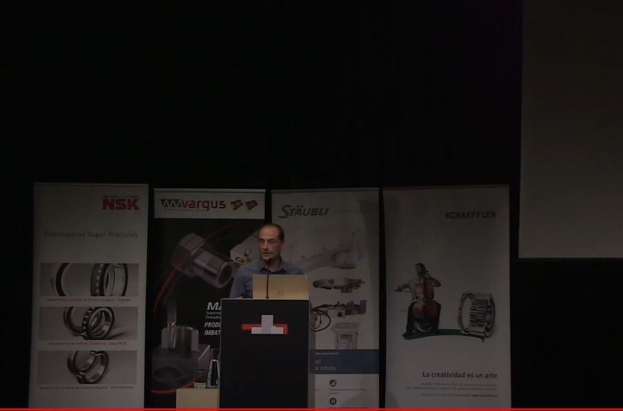 La producción con materiales Compuestos, ponencia de Francisco Javier Vallejo de IDEKO en las Jornadas IMHE 50 Aniversario