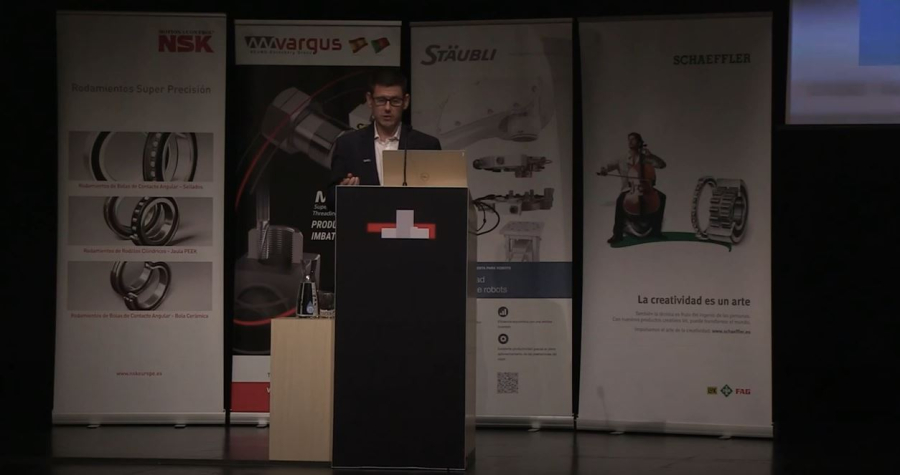 CoLab, Centro de aplicaciones con robots ponencia de SCHUNK en las Jornadas del 50 Aniversario de IMHE