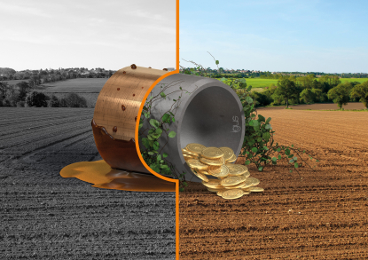 Los cojinetes libres de lubricación de igus benefician a la industria y al medio ambiente