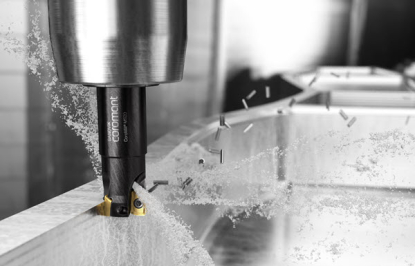 Solución de fresado en escuadra de 90º optimizada para diferentes materiales