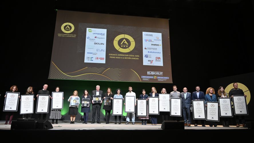 Se entregan en Bilbao el Premio Vasco a la Gestión Avanzada y los reconocimientos QIA