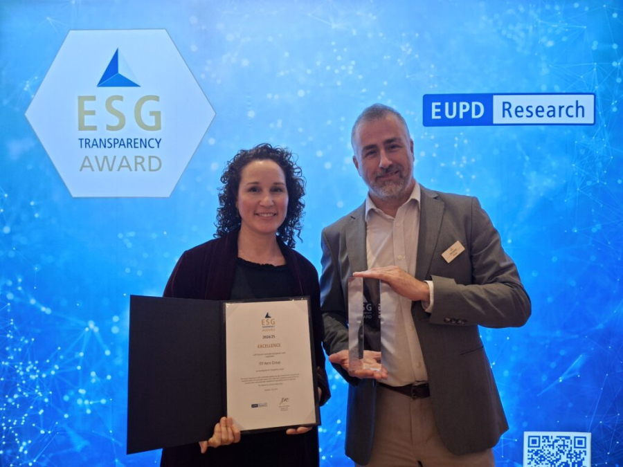 ITP Aero reconocida en las categorías “Excellence” y “Leading Company” de los Premios a la Transparencia ESG 2024 de EUPD Research