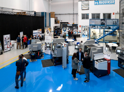 El “Open Tech 2024” de Maquinser mostró “la esencia del torneado”