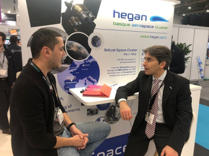 Hegan hace un balance muy positivo de su participación como expositora en Space Tech Expo