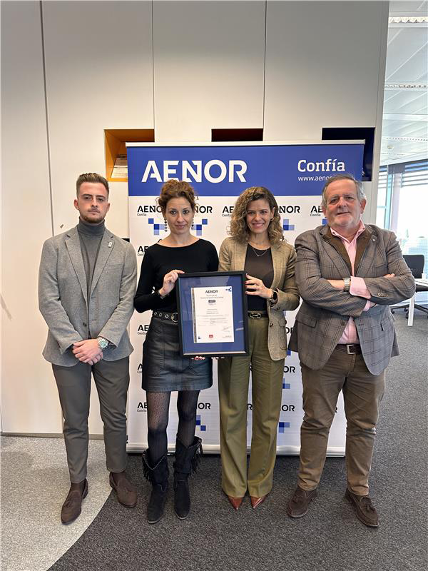 Cordoplas S.A. obtiene el primer certificado de Aenor en fin de condición de residuos termoplásticos