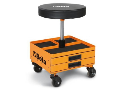 Asiento giratorio con cajones