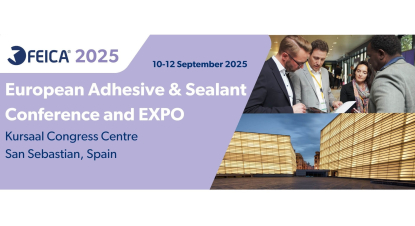 La feria y conferencia europea sobre adhesivos y selladores FEICA, en San Sebastián