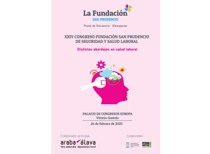Ya se conoce el programa del XXIV Congreso Fundación San Prudencio de Seguridad y Salud Laboral