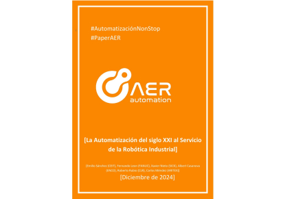 AER Automation publica un “paper” divulgativo sobre la automatización y robótica industrial