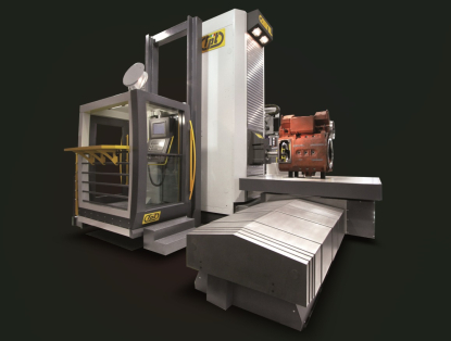 Centro de fresado horizontal para el sector aeroespacial