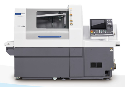 Torno CNC automático de cabezal deslizante con control simultáneo de 5 ejes