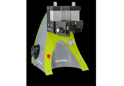 Unidad de sujeción de herramientas con pantalla táctil LED