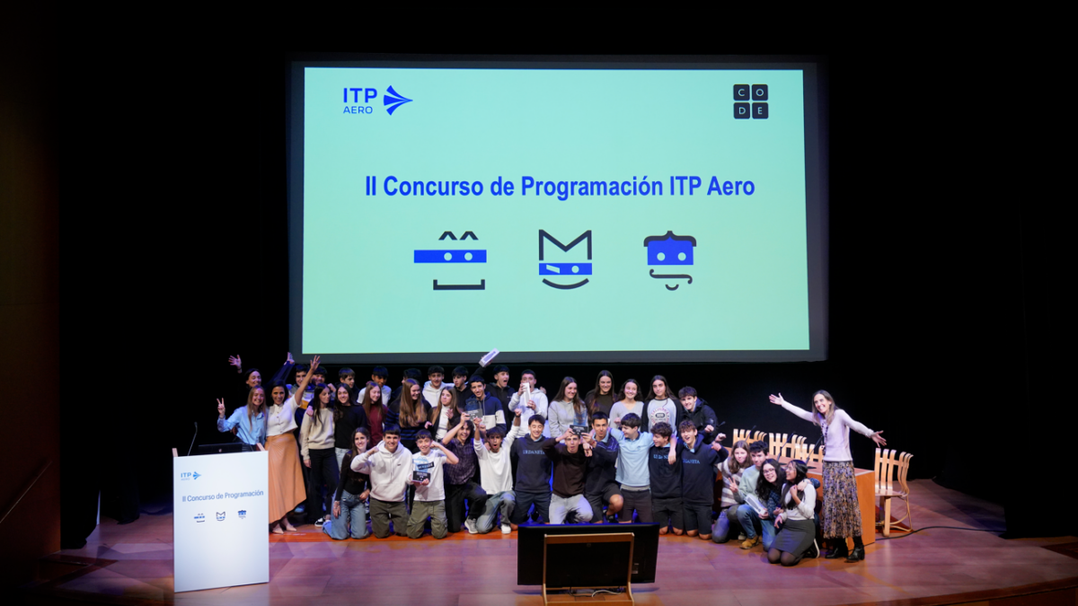 ITP Aero vuelve a acercar el lenguaje computacional a las nuevas generaciones a través de la segunda edición de su concurso ‘Super Coder’