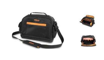 Bolsa de herramientas vacía en textil técnico de gran apertura