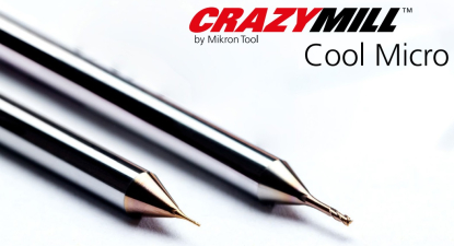 Microfresa que logra acabados superficiales excelentes