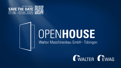 Walter Maschinenbau organiza la jornada de puertas abiertas “Superhard Materials”