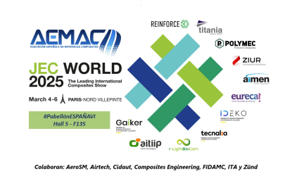 AEMAC y sus asociados acuden a JEC World en el 60º aniversario del certamen