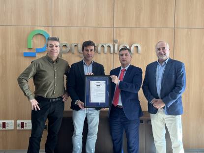 Aenor certifica un proyecto de economía circular para cables y conductores eléctricos de Prysmian