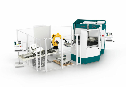 Robot inteligente que aumenta la potencia de las paneladoras