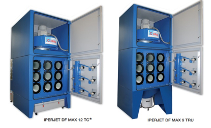 Unidad de filtración equipada con cartuchos horizontales