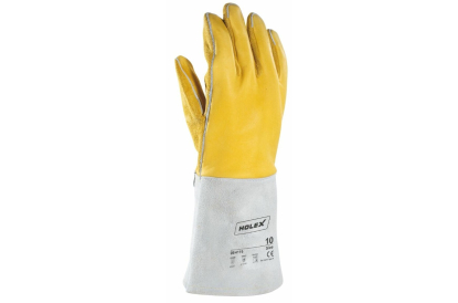 Par de guantes protectores de soldador