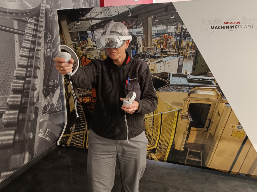 Nissan Cantabria desarrolla un proyecto de Realidad Virtual para mejorar la seguridad laboral en las áreas de fundición y mecanizado