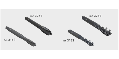 Macho de corte fabricado en acero aleado con vanadio