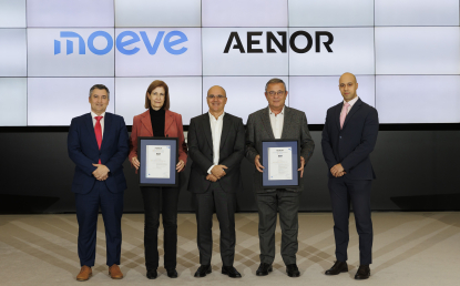 Moeve obtiene las certificaciones de Huella de Agua según ISO 14046:2016 y Residuo Cero de Aenor