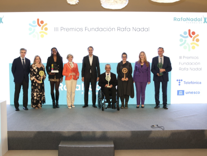 La Fundación Rafa Nadal celebró la tercera edición de sus premios