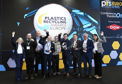 Se anuncian los ganadores de los Plastics Recycling Awards Europe 2025 en PRS Europe