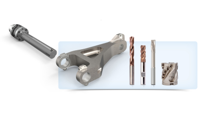 Herramientas para el mecanizado de componentes genéricos para el sector aeroespacial