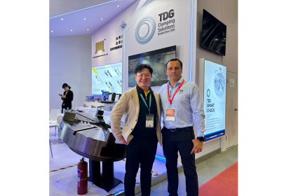 TDG expuso sus platos para trabajos pesados y sus garras “smartchuck” en la feria CIMT