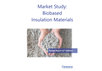 Ceresana prevé el fomento de materiales de aislamiento de base biológica en Europa