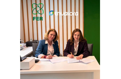 ENVALORA y FER potenciarán la trazabilidad y circularidad en la gestión de los residuos de envases