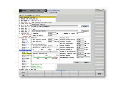 Fresado de contorno optimizado para mecanizar siempre con los datos de corte óptimos