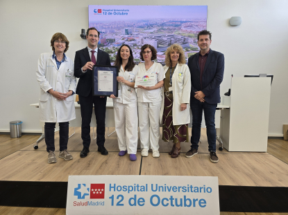 Aenor certifica la consulta de Ostomías del madrileño Hospital Universitario 12 de Octubre
