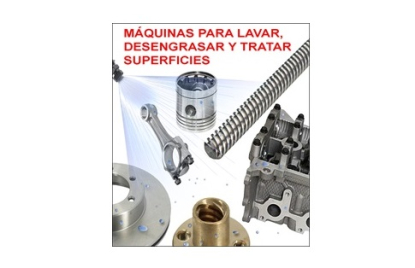 Máquinas para lavar, desengrasar y tratar superficies