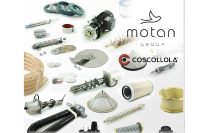Coscollola lanza una campaña con un 15% de descuento en recambios de Motan y KraussMaffei