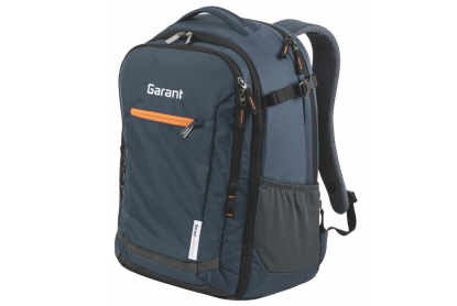 Mochila textil para herramientas con dos compartimentos principales