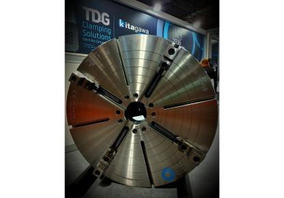 TDG mostrará sus platos para torno y sus soluciones de amarre en la feria industry LIVE