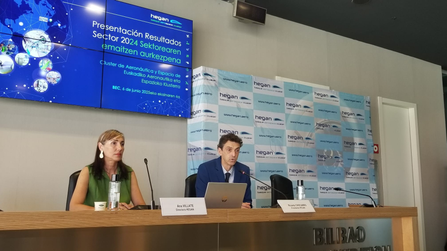 El Cluster de Aeronáutica y Espacio del País Vasco aumenta un 14% el empleo y un 20% la facturación en el 2024