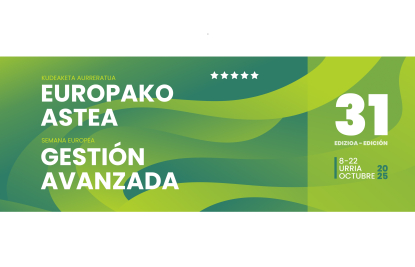 La Semana Europea de la Gestión Avanzada comenzará el 8 de octubre