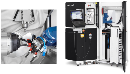 Robot de 6 ejes para carga y descarga de centros de mecanizado